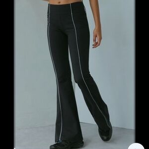 Urban Outfitters Roxy Sporty Piped Flare Pants